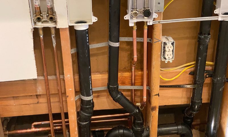 Repipe project by Smart Plumbers